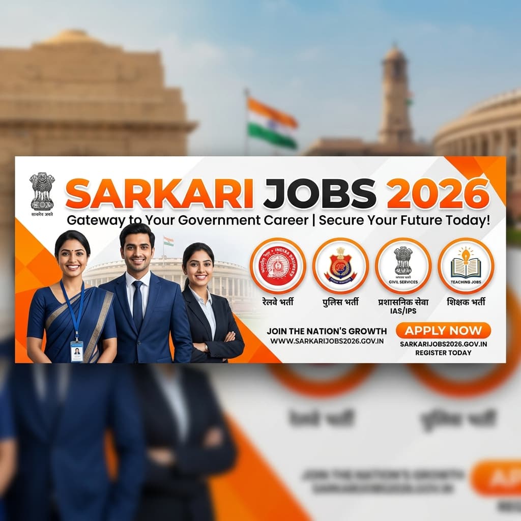 Sarkari Jobs 2026 Guide Banner