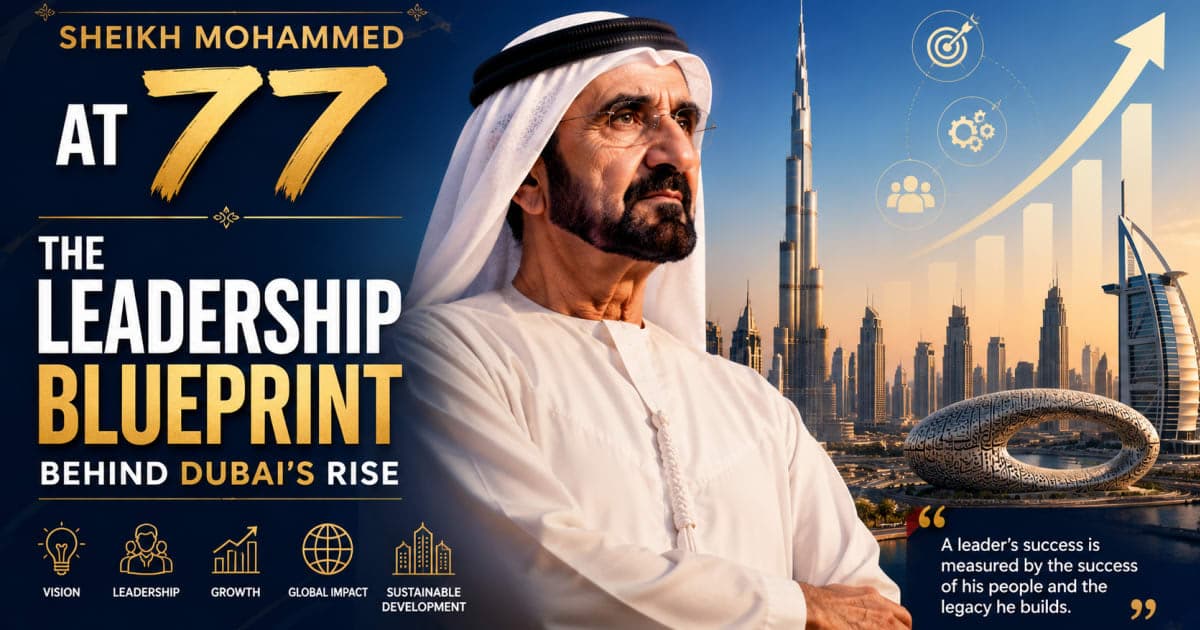 Sheikh Mohammed at 77: The leadership blueprint behind Dubai’s rise